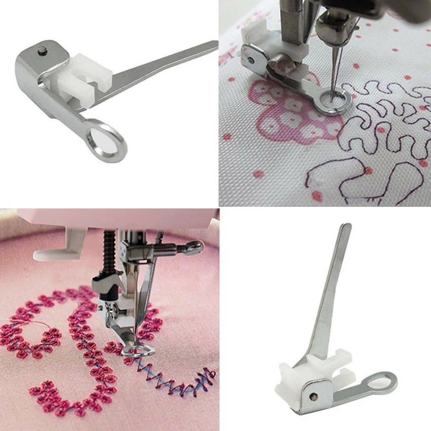 

Domestic Sewing Machine Parts Presser Foot 701/ Round Embroidery Foot