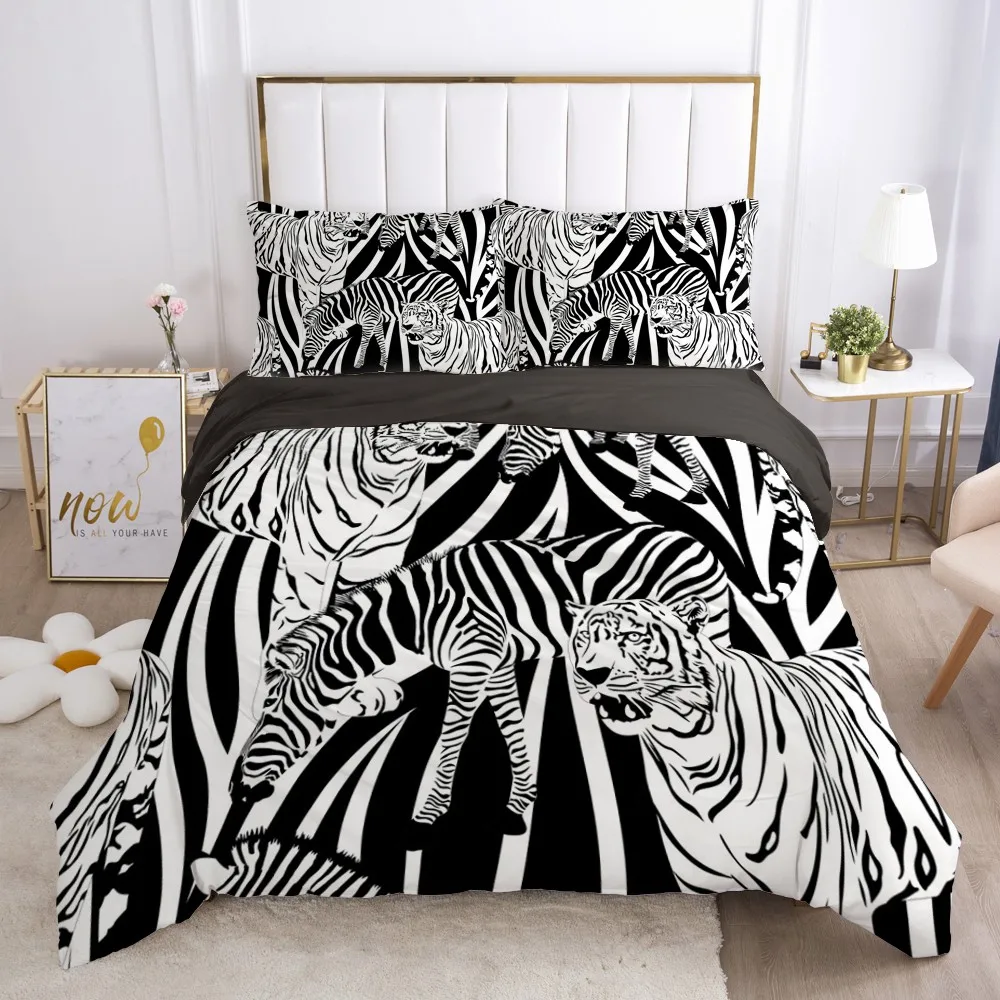 Simple Bedding Sets 3D Marbling Duvet Quilt Cover Set Comforter Bed Linen Pillowcase King Queen Full Double Home Texitle | Дом и сад