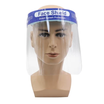 

5/10/30 pcs Safety Face Shield Screen Protective Mask Visor Eye Protection Anti-fog Protective Prevent Saliva Splash shield Mask