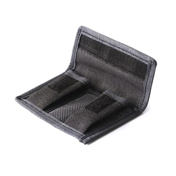 

Case Holder Carrying Magic Sticker Protection Portable Waterproof Fabric Camera Battery Professional Storage Bag Durable