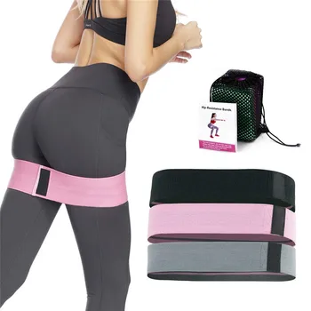 

Fabric Resistance Bands for Legs and Butt Non Slip Loop Exercise Bands, Booty Workout Bands for Squat, Glute, Hip