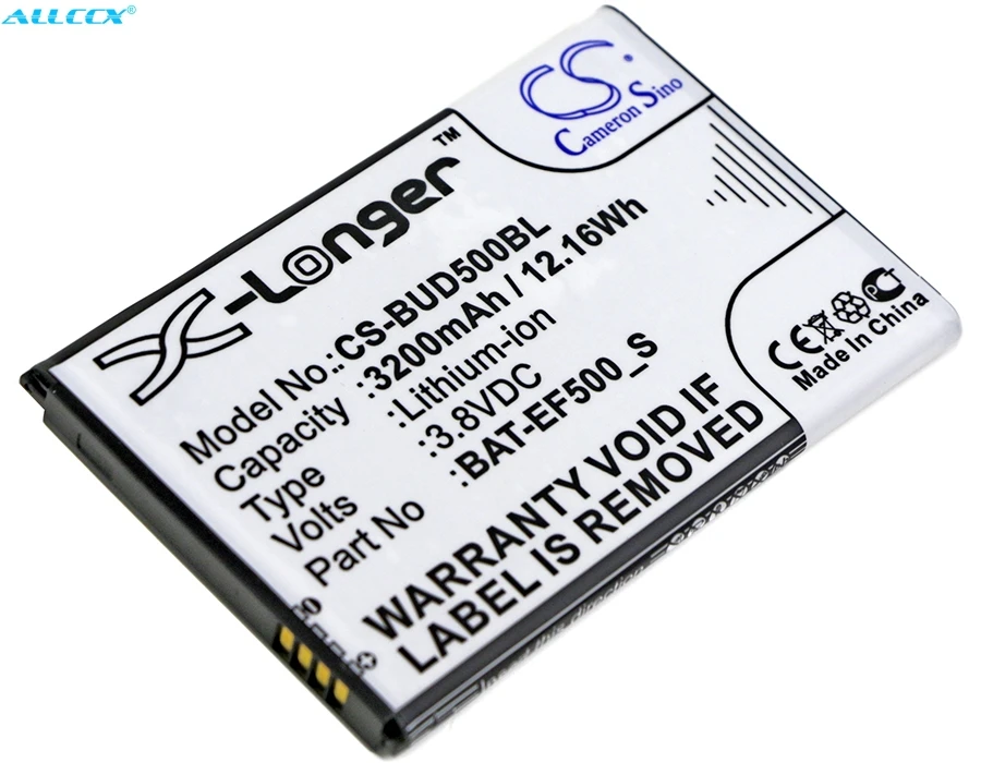 Cameron Sino 3200mAh аккумулятор BAT-EF500_S для Bluebird EF500R