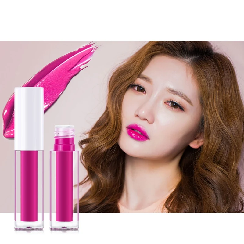 Lip Gloss Moisturizing Colorfast Long-lasting Non-stick Cup Easy To Color Lip Glaze Makeup Cosmetics J1