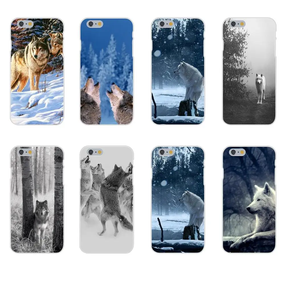 

For Huawei Honor 4C 5A 5C 5X 6 6A 6X 7 7A 7C 7X 8 8C 8S 9 10 10i 20 20i Lite Pro TPU Cell Phone Cases Winter Wolves Print