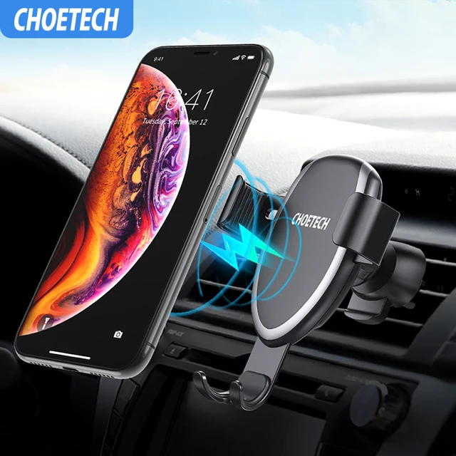 $14,15 €  Wireless Car Charger Fast Charge Qi Quick Wireless Charger Car Charger 10W for Samsung S10 S9 7.5W 