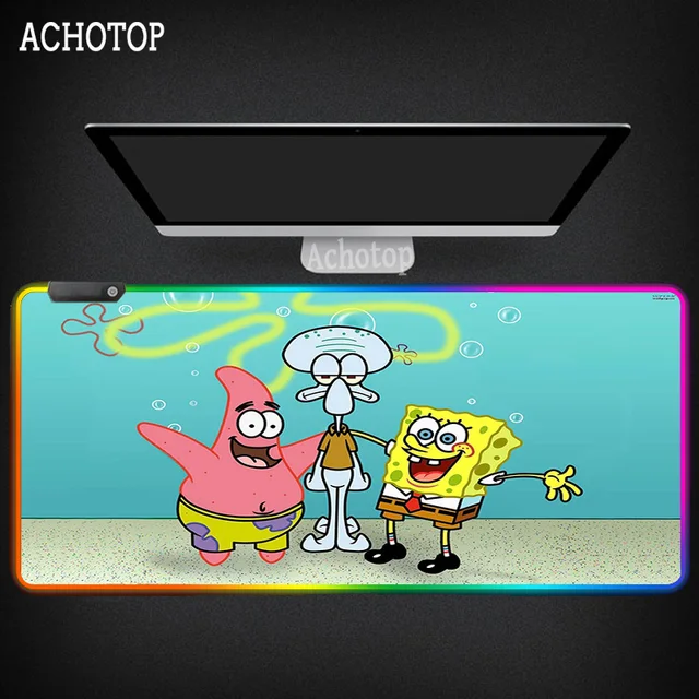 アニメrgbマウスパッドゲーマーかわいいかわいいxxlゲーミングオタクロックエッジビッグledラップトップ7色ノートブックデスクマット Mouse Pads Aliexpress