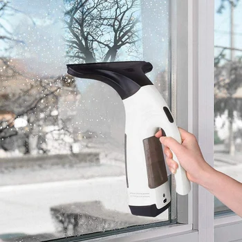 

Home Window Cleaner Wireless Rechargeable Glass Cleaning Tool Set Handheld Wiper Automatic Multifunctional Window Cleaner EU Plu