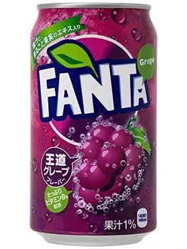 

350mlX24 this Coca-Cola Fanta Grape