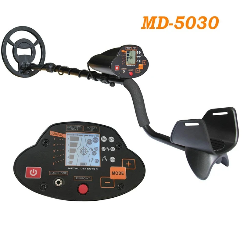 

Newest Metal Detector MD-5030 Underground Gold Metal Finder Treasure Hunter with LCD Display Large Coil