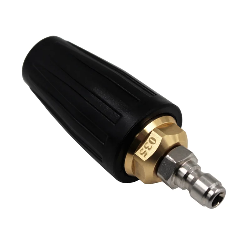 Pressure Washer Cleaner Gun Accessory Turbo Spray Nozzle 1//4/'/' Quick Connect