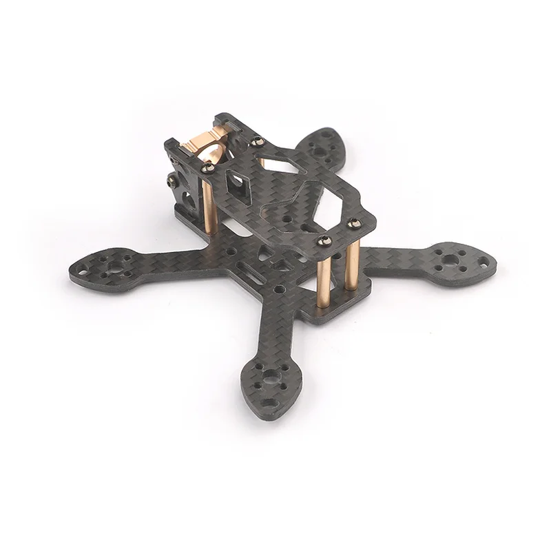 Happymodel Toad 90 мм 3K из чистого углеродного волокна с ЧПУ алюминиевой рамой FPV комплект
