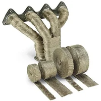 Basalt Fiber Exhaust Heat Wrap - 5M, 10M, 15M Options for Motorcycles