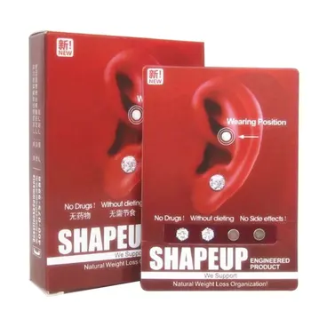 

Women Men Slimming Earring Unisex Magnet Ear stud Earring Acupuncture Massage Acupuncture Ear Magnetic Slimming Earrings