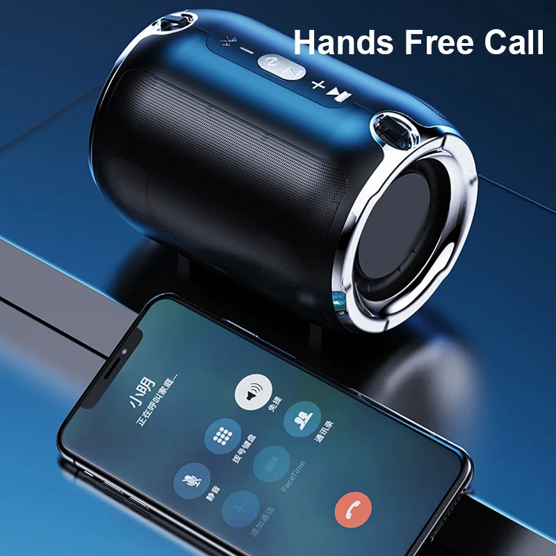 Портативная беспроводная Bluetooth колонка стерео радио музыка сабвуфер колонки для