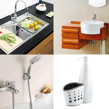 

2 In 1 Dispenser Storage Box Household Plastic Hand Container Sanitizer Bottle Gel Shampoo Shower Multi-function Bottle