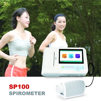 

SP100 Digital Spirometer Handheld Lung Function Tester Pulmonary Device Breathing Diagnostic Vitalograph FVC VC SVC MVV