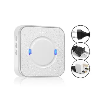 

2019 New Volume Chime Ding Dong Wireless WiFi Doorbell Receiver UK / EU / US Plug FGH