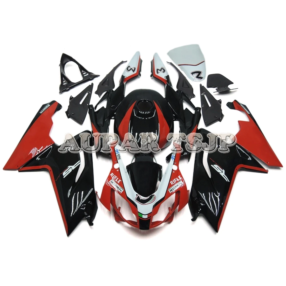 As Picture shown ABS Пластик Обтекатели для Aprilia RS125 2006 2007 2008 2009 2010 2011 кузов корпус инжектора Наборы RS125 06 11 черный, красный чехлы - Цвет: As Picture shown