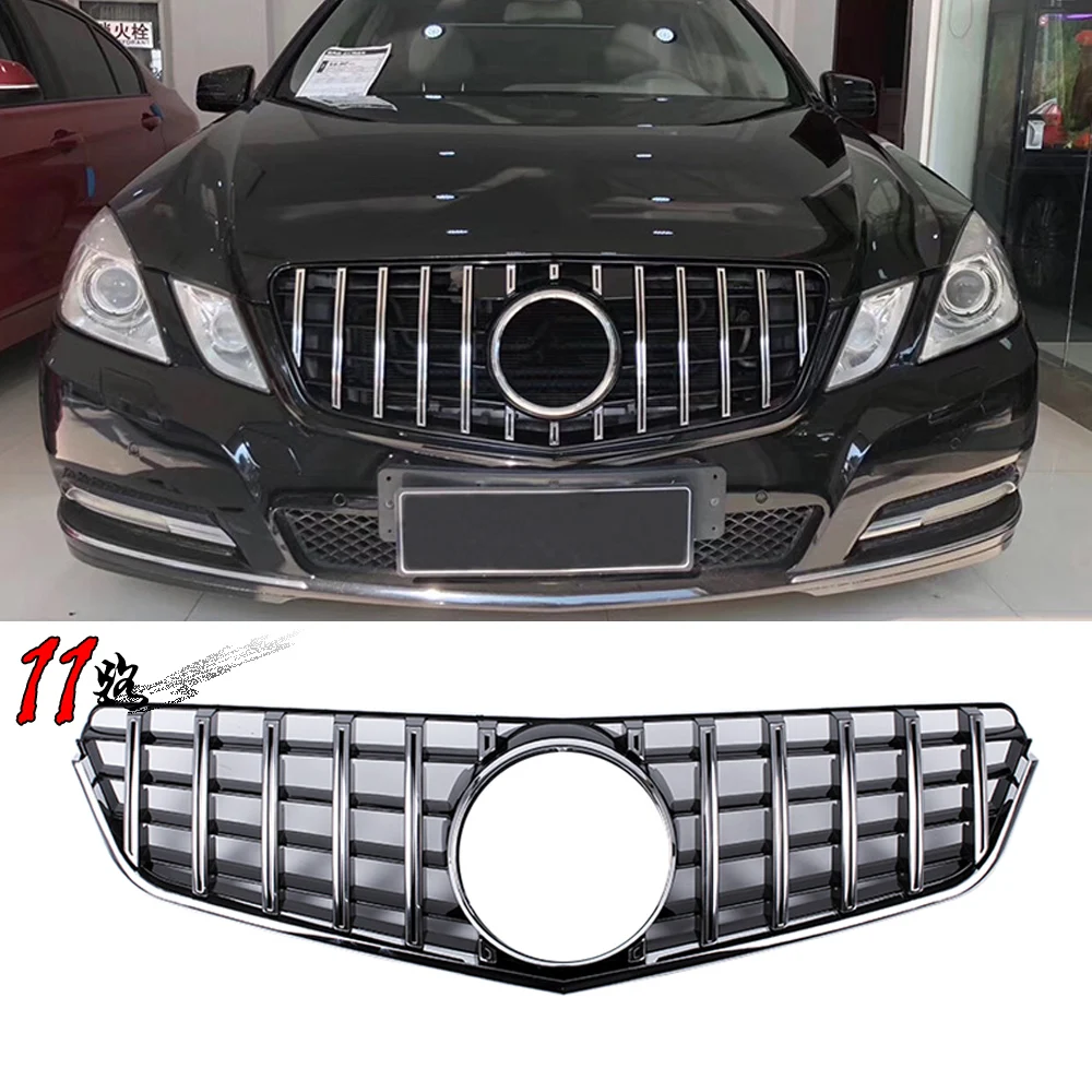 

Front Grille Bumper For Benz E Class Coupe W207 E200 E260 E300 Pre-facelift 2009-2013 ABS Mesh Grills