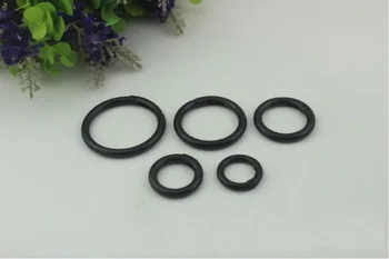 

(10 pieces / lot) luggage handbag hardware accessories black metal spring ring chain buckle bag hook hardware repair