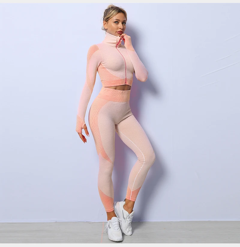 Women's Yoga Top with Seamless Leggings for Women