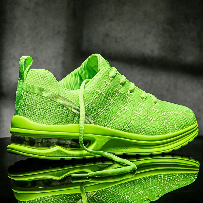 

Mens Sneakers Fashion Air Running Shoes Comfort Breathable Walking Shoes Mesh Tenis Masculino Casual Couple Sports Big Size 12