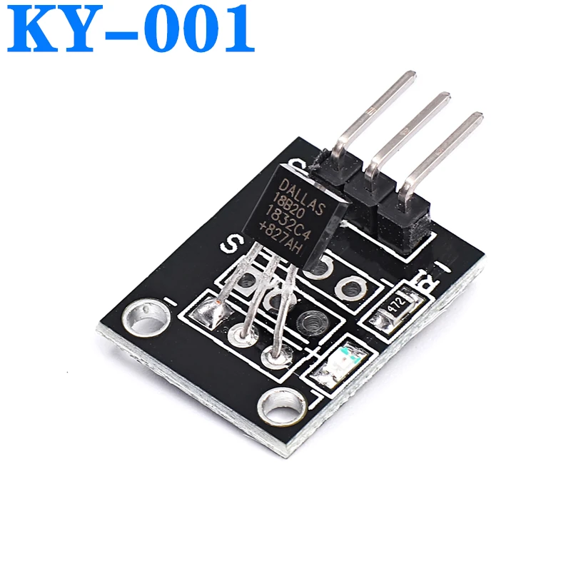 Новый diymore KY 001 3 Pin DS18B20 датчик измерения температуры модуль для Arduino KY001|Детали и