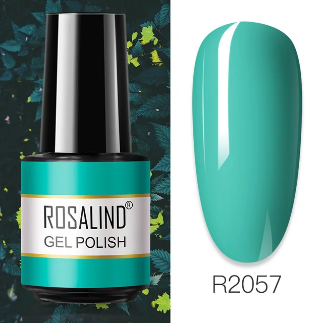 ROSALIND Primer Top Base Coat 7ML Gel Nail Polish For Manicure Long Lasting Nail Art Salon Gel Varnish UV LED Color Gel Polish RAR2057
