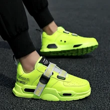 Баскетбольная обувь для мужчин; спортивная обувь с воздушной подушкой; удобные дышащие кроссовки; zapatillas basketball hombre Green