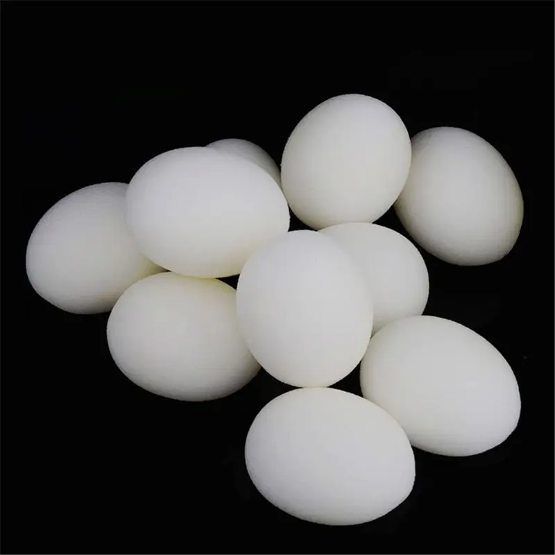 3 Pcs 소프트 스폰지 계란 매직 트릭이 사라집니다 달걀 매직 마술사 무대 파티 환상 기교 소품 정신주의 재미 N1HB 