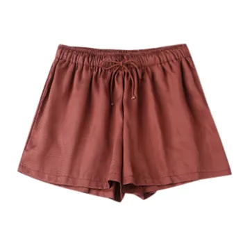 

Casual Loose Home Sports Shorts Feminino 2020 Summer Women Breathable Comfy Elastic Waist Shorts De Mujer