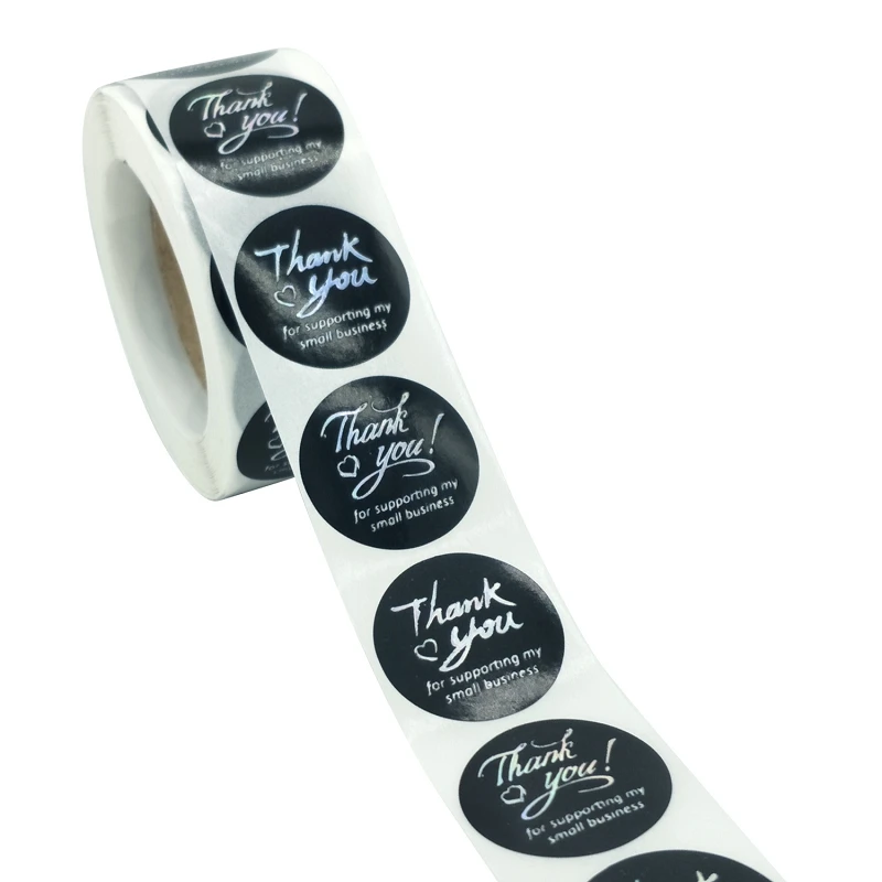 Симпатичный 2 рисунка/рулон цвет спасибо за поддержку моей маленькой