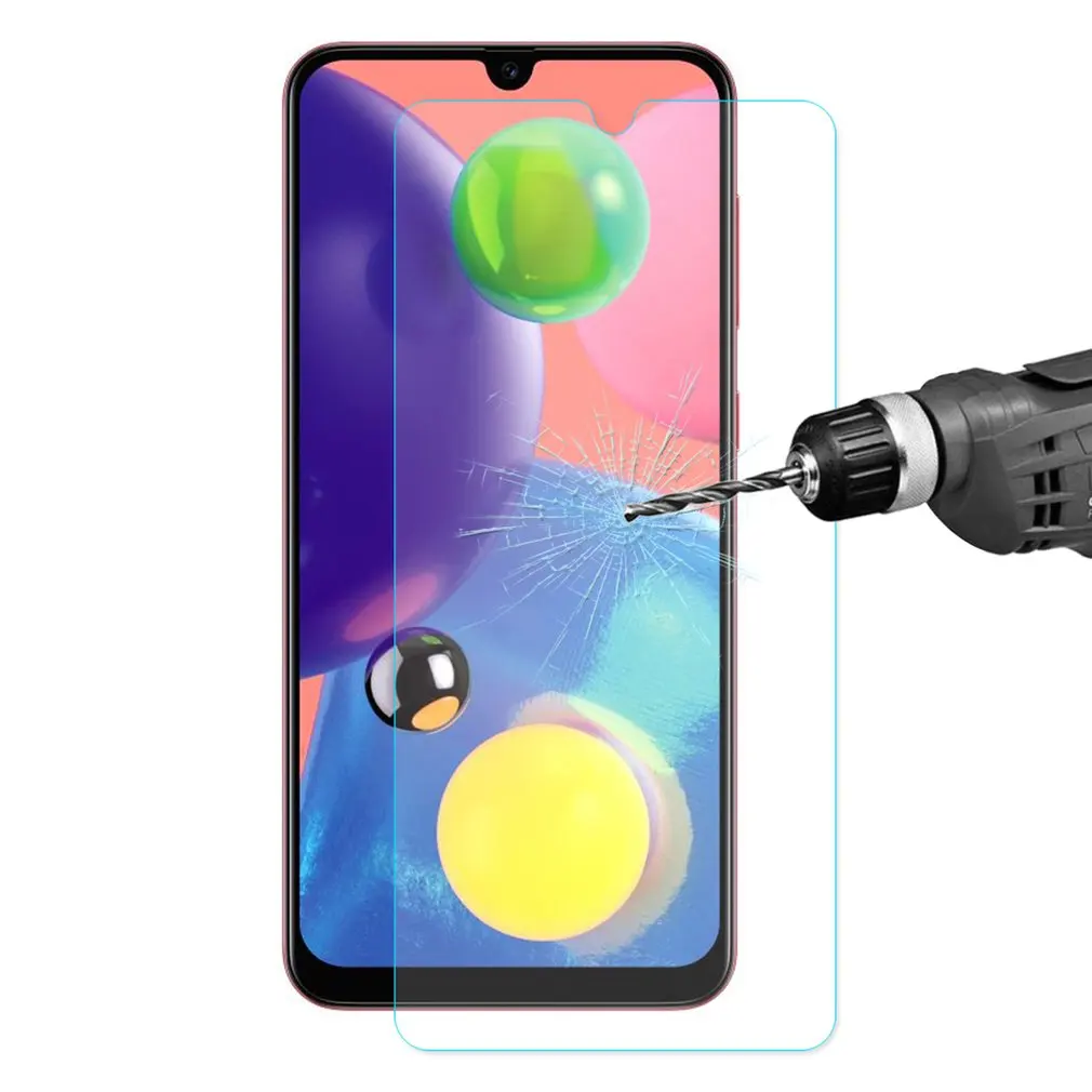

0.26Mm 9H 6D Curved Surface Full Screen Covered With Tempered Glass Protective Film For Galaxy A20S High Definition Film 1 Pcs