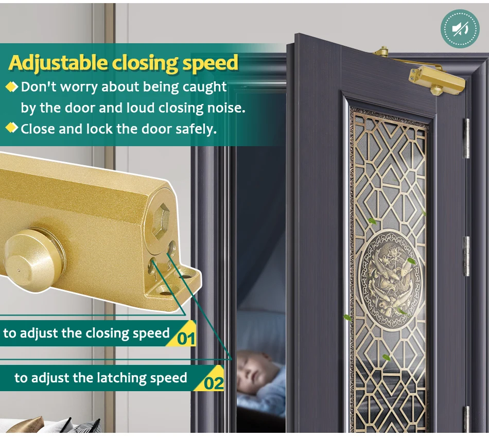 Golden-Color-Easy-To-Install-Hydraulic-Buffer-Door-Closer,For-25kg-45kg-door,-positioning-protect-door-closer_09