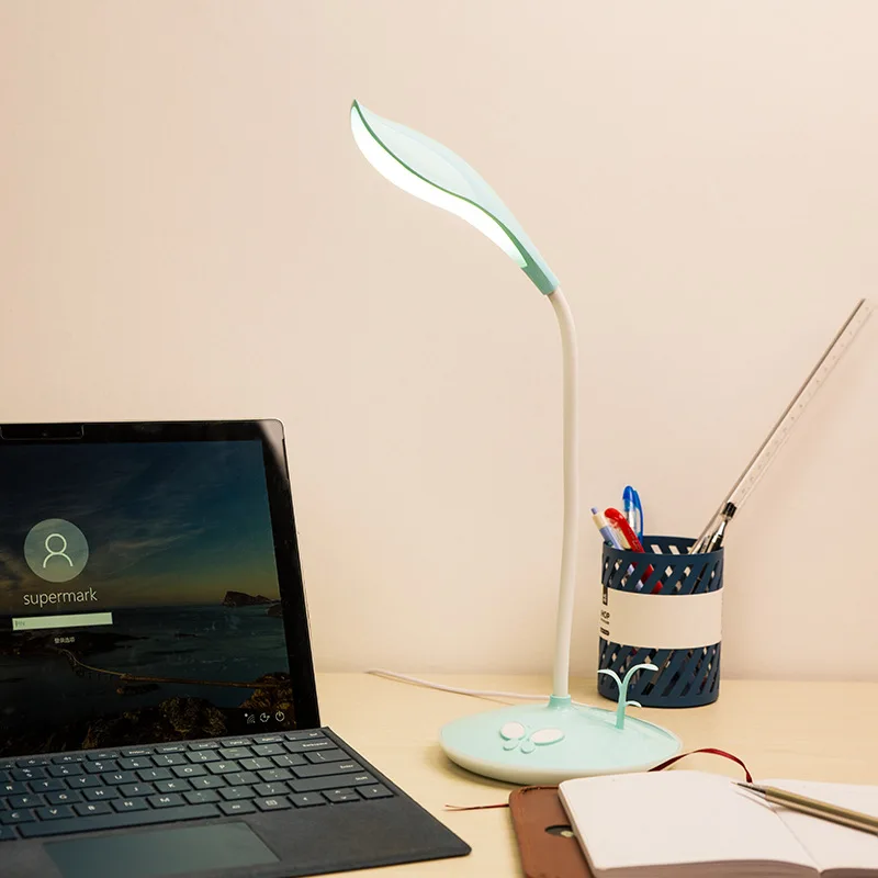

G2 Creative Lamp LED Night Light Desktop Reading Gift Small Table Lamp Foldable Touch 3-Speed Dimming LED Desk Lamp