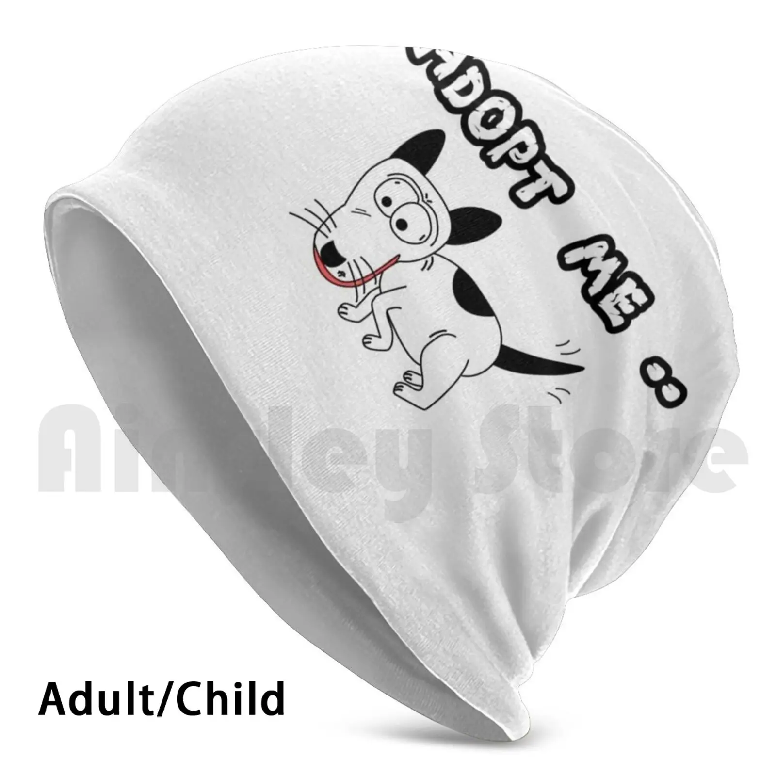 Adotta Me .. Berretti Cappello Lavorato A Maglia Hip Hop Adotta Me Dog Lover Dog Pet