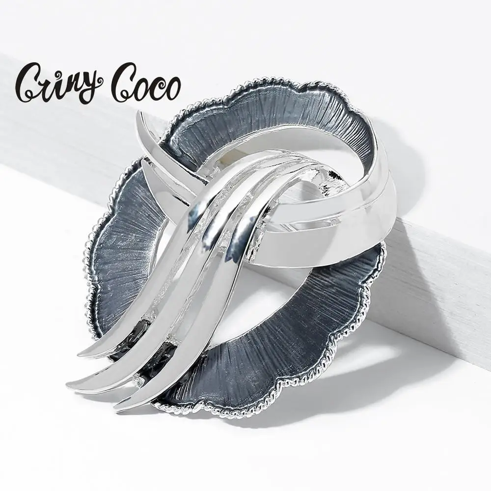 Cring Coco 2 цвета в наличии геометрические броши и булавки Женская Очаровательная