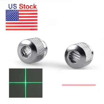 

Metal Line Beam and Cross Beam Head Caps Combo Set for Laser Pointers and Laser Level (Silver)