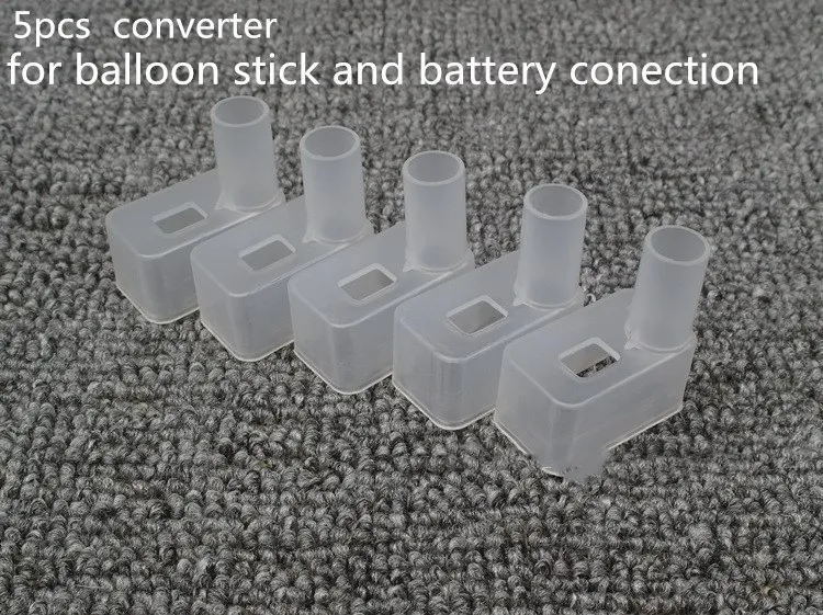 5pcs conection 18/24 дюйма ручка светодиодный светящиеся воздушные шары Bobo светящиеся Прозрачные баллоны с гелием одежда для свадьбы, дня рождения украшения Дети Светодиодные ленты воздушный шар - Цвет: 5pcs conection