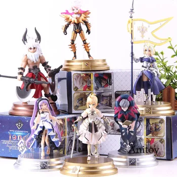 

6pcs/set Fate/Grand Order Joan of Arc Ruler/Lancer Action Figure PVC Collection Model Toy