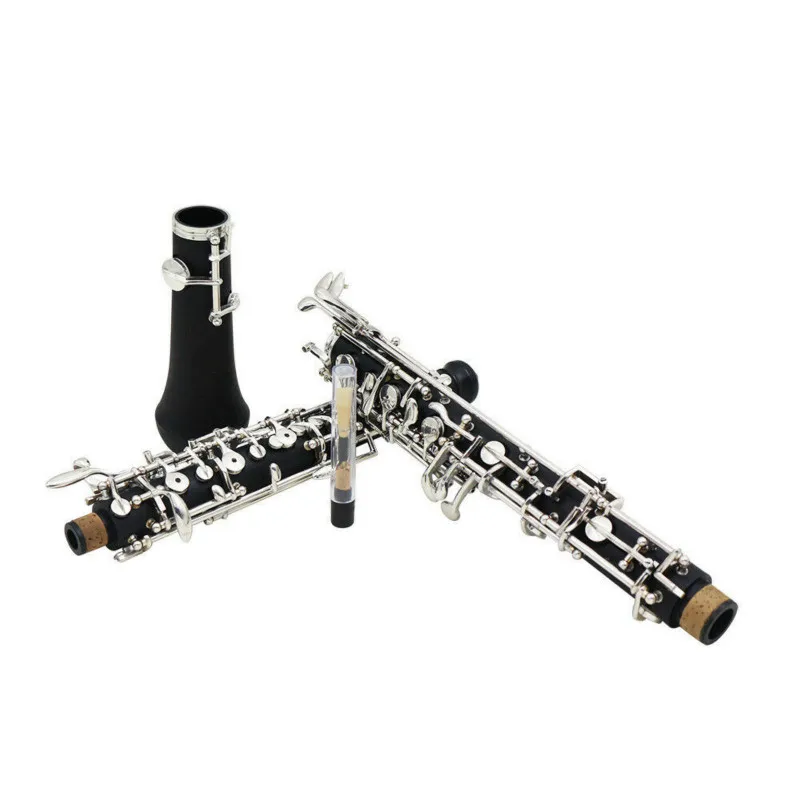 Изысканный oboe C Ключ Мельхиор посеребренный Начинающий ученик+ защитный чехол