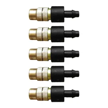 

5/10 Pcs Copper Misting Fog Cooling Nozzles Anti-drip Atomization Sprinklers Atomizing Sprayers for 4/7mm Colling Sprinklers