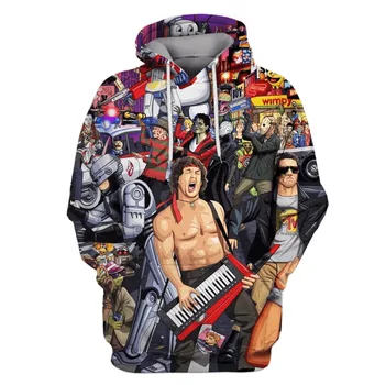 

Liumaohua Men hoodies Michael Jackson All characters 3D Printed Hooded Sweatshirt Unisex Casual streetwear sudadera hombre