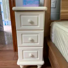 Дизайн мини сплошная деревянная прикроватная настольная шкафчик для хранения в спальню телефон боковой шкаф супер узкий щелевой шкаф для хранения