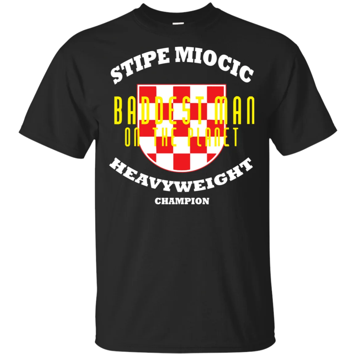 Men'S Stipe Miocic Heavyweight Champions 241 T-Shirt Size S-3Xl | Мужская одежда