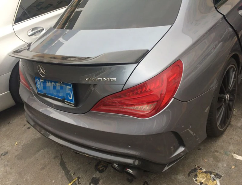 Спойлер для Mercedes CLA CLA45 W117 C117 задний спойлер из углеродного волокна Cla 200 250 260 Renntech