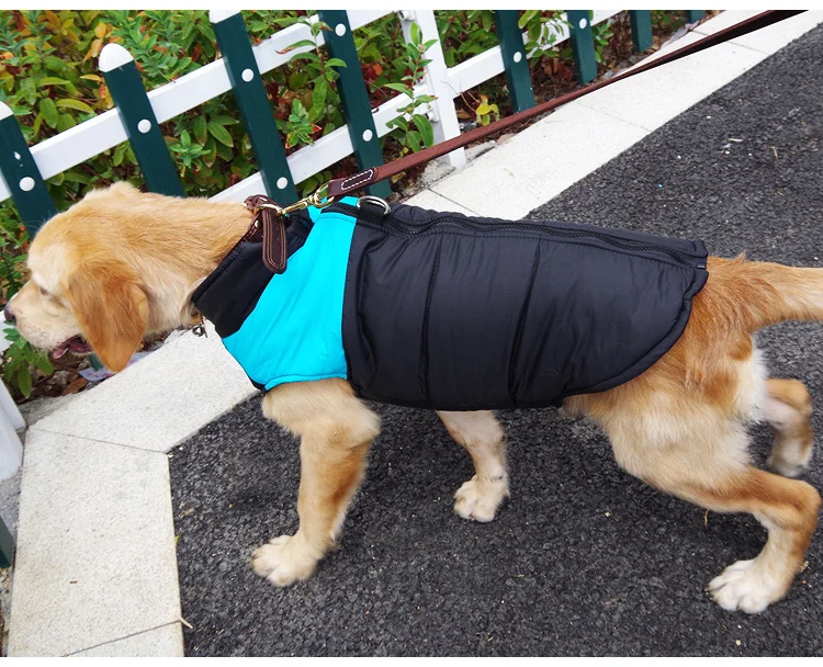 Winter Pet Clothes Small Medium Large Dog Coats Puppy Padded Jackets Pug French Bulldog Warm Fleece Vest Clothes Dog Costumes