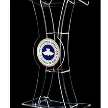 Акриловая настольная церковная кафедра, кафедра и кафедра, украшение стола, мебель, стол, плексиглас