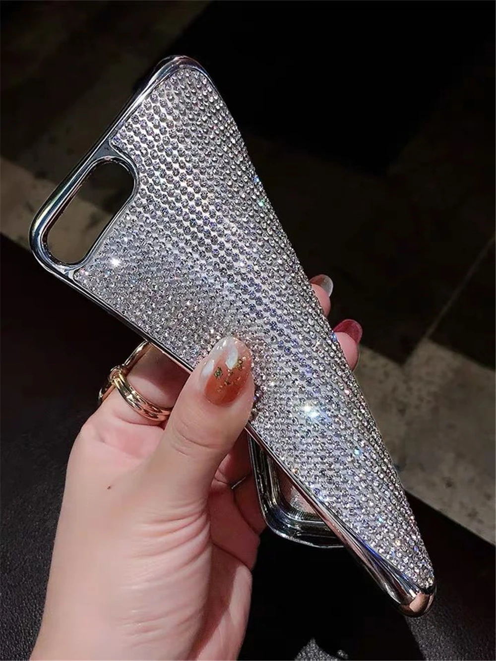 Luxury Glitter Rhinestones Phone Case For iPhone 11 12 13 Pro Max Mini XS XR X 6S 7 8 Plus SE Shiny Diamond Soft Silicone Cover iphone 11 cover