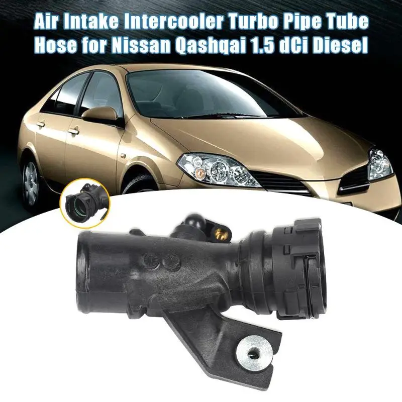 Air Intake Turbo Pipe Tube Excellent Durable Practical Nylon Plastics 14460-BB31A for Nissan Qashqai 1.5 dCi Diesel 08-16